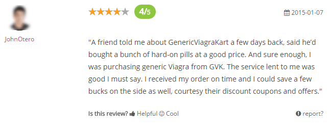 Genericviagrakart.com Review