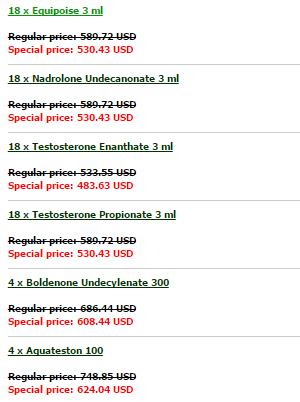 Pharmabolic.com Special Prices