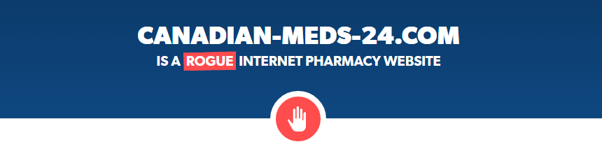 Canadian-meds-24.com is a Rogue Website