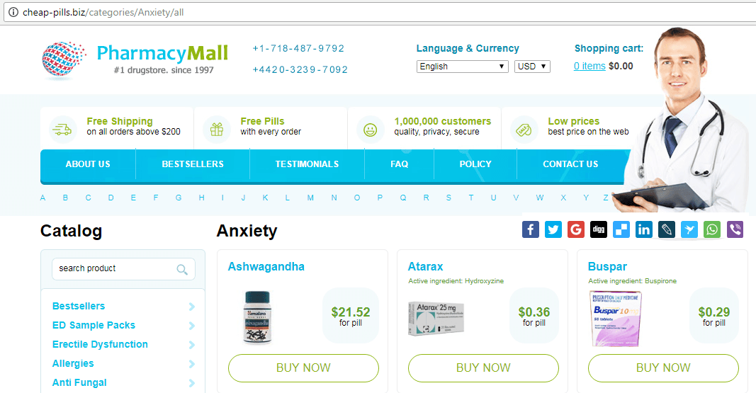 Cheap Pills Network Domain